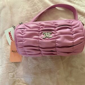 Juicy Couture Pink Ruched Wristlet